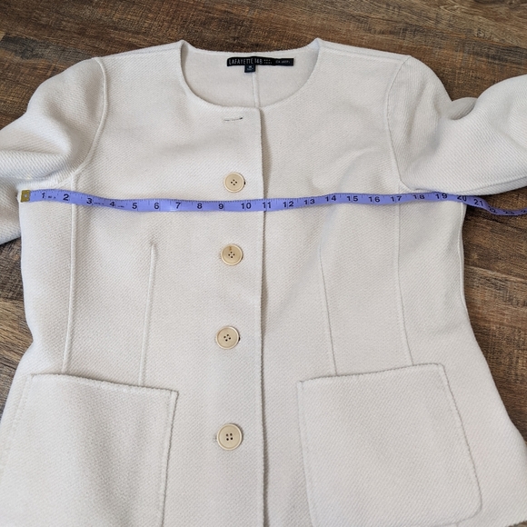 LAFAYETTE 148 wool angora blazer jacket business - Picture 8 of 10